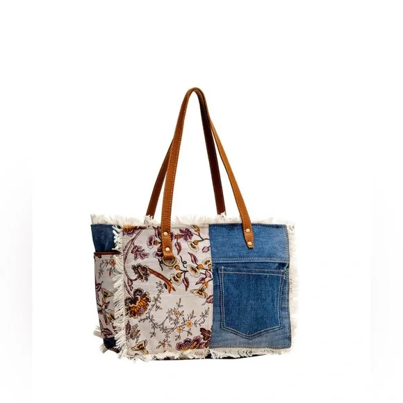 Myra Bag- Primrose Small Tote - Picture 4 of 16